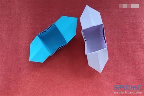带盖子方形纸盒的折法 常见方形盒子折纸图解_折纸盒子_巧艺网