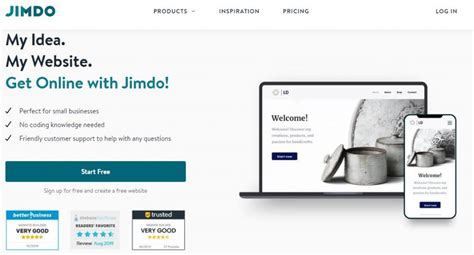 How to Work with Jimdo Templates – Online Builder Guy