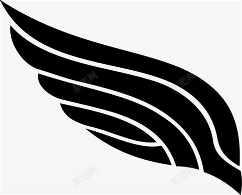 翅膀标志，凤凰标志，鸟翅膀矢量，模板插图，翅膀品牌设计插画图片素材_ID:433601031-Veer图库