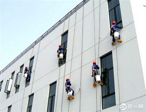 外墙清洗安全作业至关重要_重庆广合清洁服务