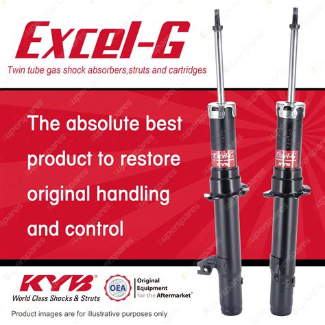 2 x Front KYB EXCEL-G Shock Absorbers for MAZDA 6 GH I4 FWD 2.5 08-12