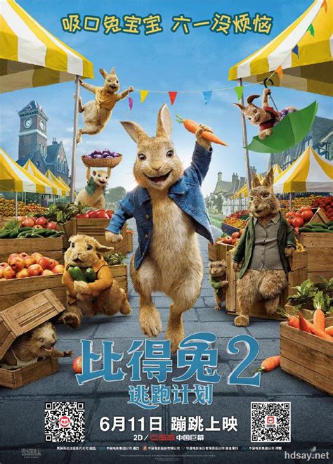 电影《比得兔2：逃跑计划》正式海报和剧照曝光_手机新浪网