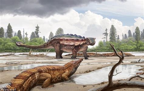 美国犹他州发现的古老恐龙Akainacephalus johnsoni被盔甲覆盖 - 化石网