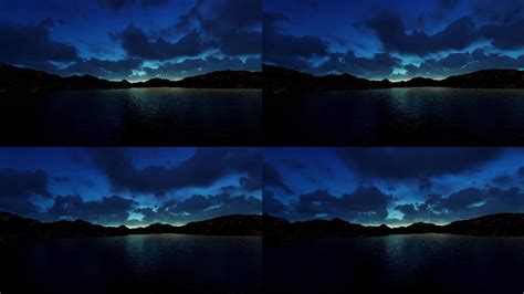 海景图片-夜色下的大海素材-高清图片-摄影照片-寻图免费打包下载