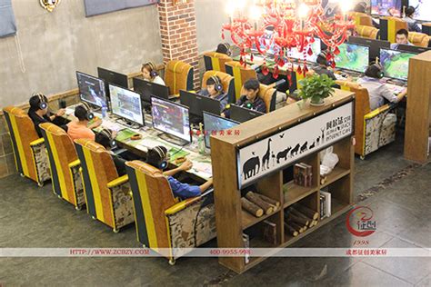 网吧桌椅新展厅- 广州鸿成家具有限公司