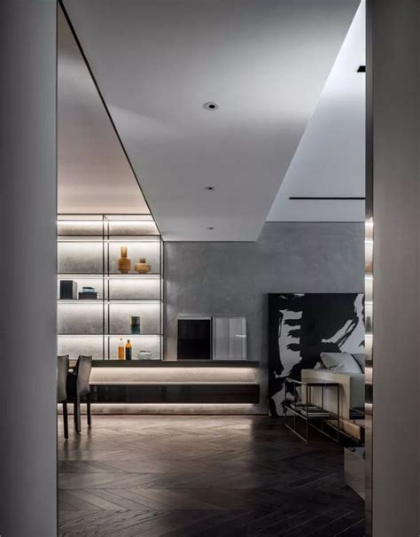 新中式客厅 简约大气有内涵 - 斑马设计设计效果图 - 每平每屋·设计家