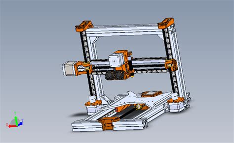 便捷打印机结构设计 - 3D模型下载网—电子电气行业3D模型下载 - 三维模型下载网—精品3D模型下载网