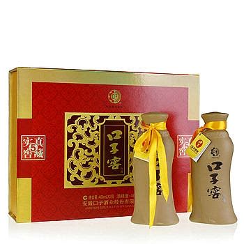 口子_口子酒5年口子窖46度400毫升（真藏实窖（礼盒装））酒价格表_口子各地经销商-酒志网