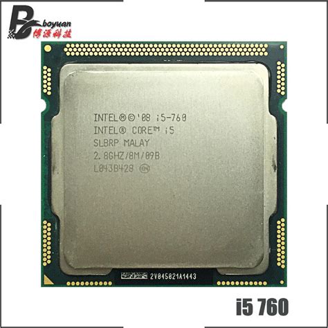인텔 코어 i5 760 i5 760 2.8 GHz 쿼드 코어 CPU 프로세서 8M 95W LGA 1156|CPU ...