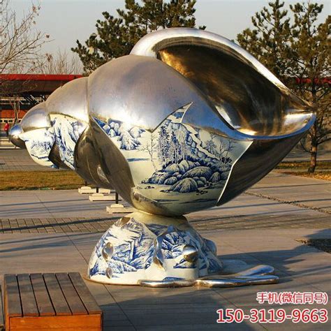 不锈钢海螺雕塑_厂家图片价格-玉海雕塑