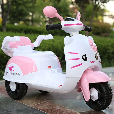 儿童电动摩托车宝宝电动汽车电瓶车可充电1- 3- 5岁玩具车可坐人-淘宝网