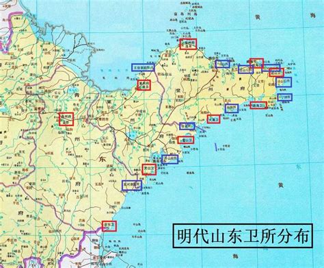 胶东半岛地图图片