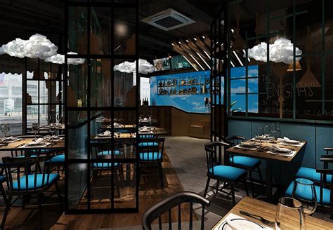 杭州专业音乐主题餐厅装修设计，美味double，杭州设计公司 - 博妍装饰