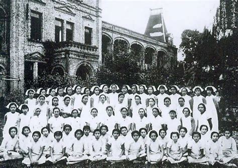 民国二十六年的护士们 上海红卍字会医院