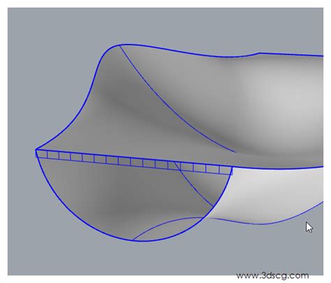 Rhino犀牛建模教程-抽离结构线&网格建立曲面 | 零刻学堂