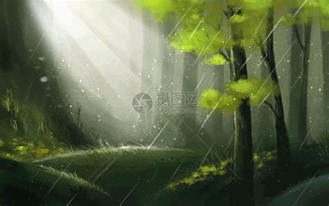 雨滴打在地上溅出水花GIF动图图片-正版gif素材401213799-摄图网