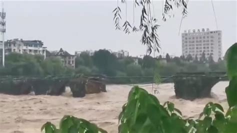 北京丰台：行洪致小清河桥局部坍塌(含视频)_手机新浪网