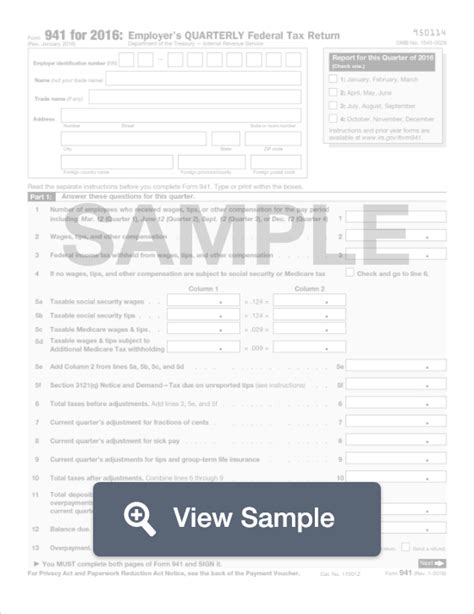 Printable 941 Withholding Tax Form - Printable Forms Free Online