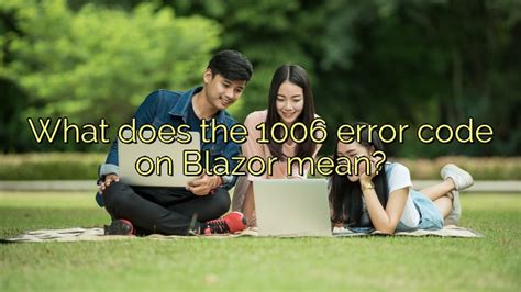 What does the 1006 error code on Blazor mean? - Icon Remover