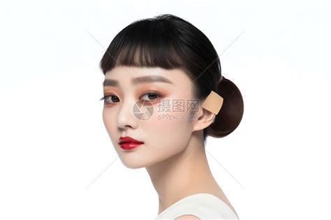 舞台妆造甜美女生头像