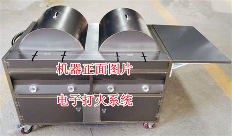 煤气烤鸡炉自动旋转商用单层烤箱烤鸡架设备台式天然气烤炉配吊篮-阿里巴巴