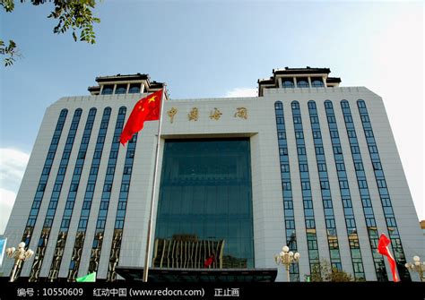 中国海关总署大楼仰拍高清图片下载_红动中国