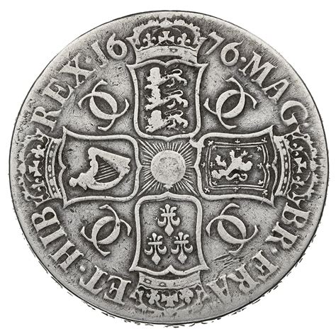 Buy a 1676 Charles II Silver Crown "V.OCTAVO" | from BullionByPost ...