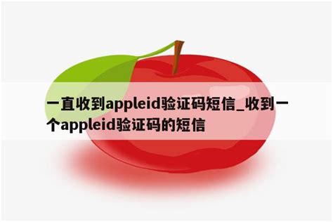 一直收到appleid验证码短信_收到一个appleid验证码的短信 - Apple ID相关 - APPid共享网