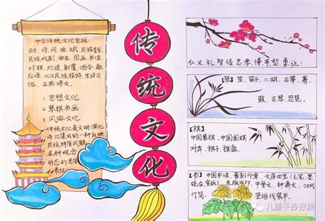 以弘扬中华传统文化为主题的手抄报(以弘扬中华传统文化为主题的手抄报(以春节为主)) | 抖兔教育