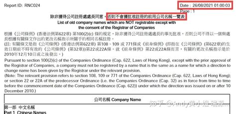 2022年注册香港公司取名的注意事项 - 知乎
