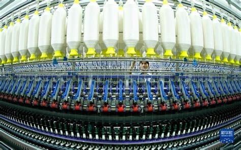 山东即墨：建智能纺纱生产线 助力纺织产业升级_时图_图片频道_云南网
