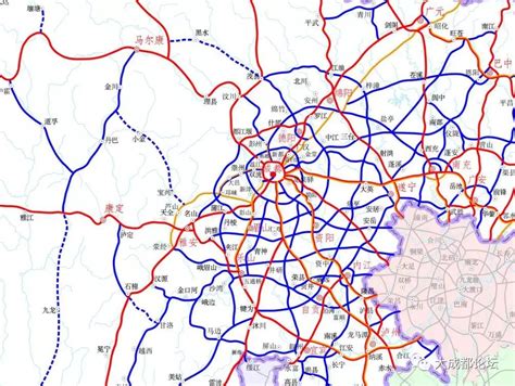 《四川省高速公路网规划(2008-2030年)》 - 城市论坛 - 天府社区