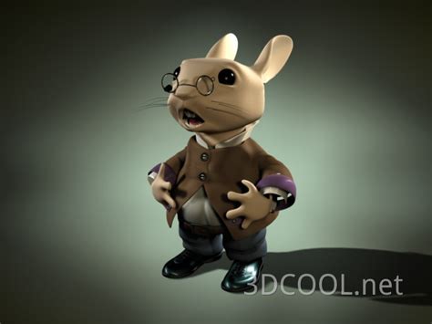 兔子人 3D模型 免费下载 - 3DCOOL 3D酷站