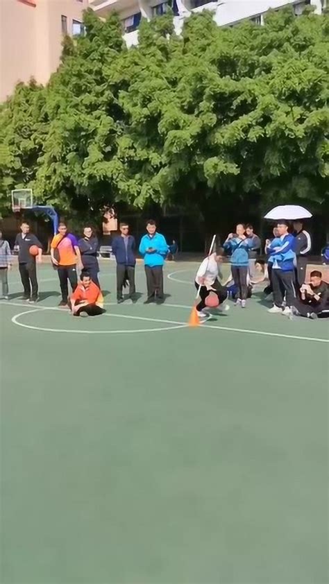 广州中考篮球项目考试实操示范，男生26秒满分，此视频实操24.9秒！_腾讯视频