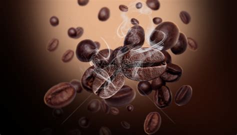 咖啡豆创意图片_图片合成_平面设计_咖啡豆创意设计_摄图网