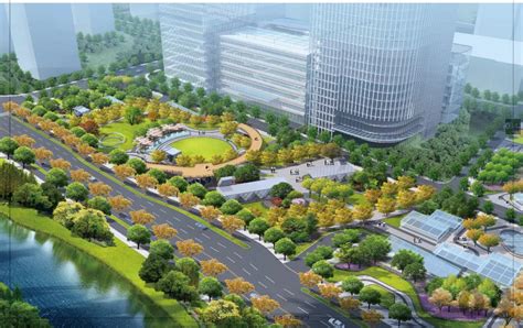 未来科技城规划3dmax 模型下载-光辉城市