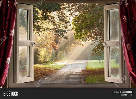 Open Window View Onto Image & Photo (Free Trial) | Bigstock