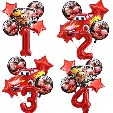 Disney-Lightning-McQueen-1st-Balloons-for-Kids-Birthday-Party-Supplies ...