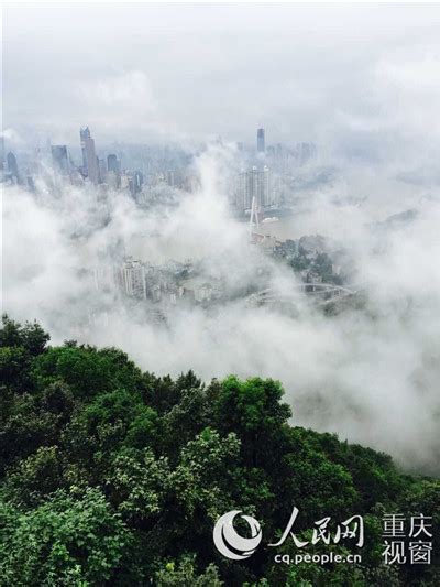 安徽黄山：雨后齐云山云雾缭绕宛如仙境-人民图片网