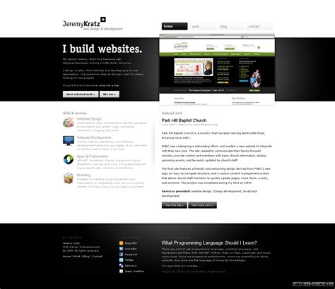欧美优秀网站设计欣赏：skybrud,欧美网站设计_网站设计_网页设计