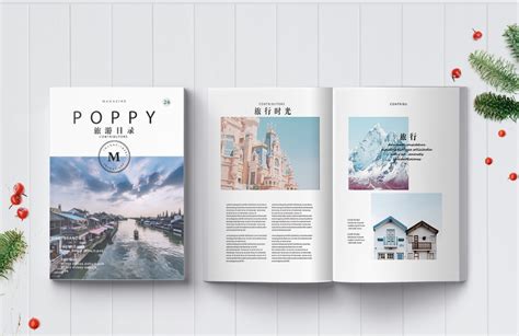 横版排版风格公司画册设计模板v2 Company Profile Vol.2 Landscape – 设计小咖