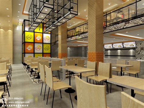 郑州中餐馆装修设计公司，河南中式快餐店装修设计|空间|家装设计|mpyc2017 - 原创作品 - 站酷 (ZCOOL)