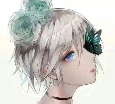 非主流蝴蝶少女头像