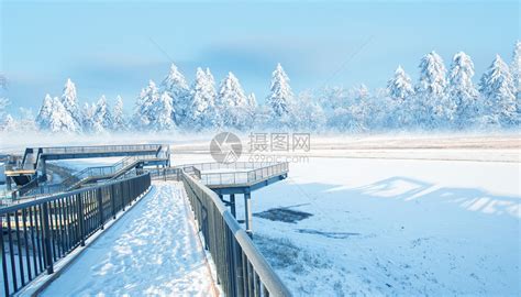 黑龙江库尔滨冬天风景高清图片下载-正版图片501709779-摄图网