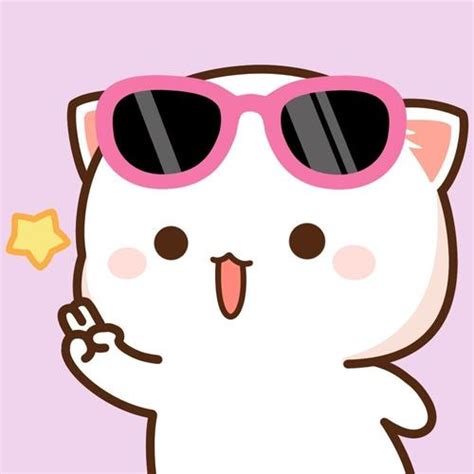 蜜桃猫头像图片
