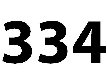 QUÉ SIGNIFICA EL NÚMERO 334 - Significado de los Números