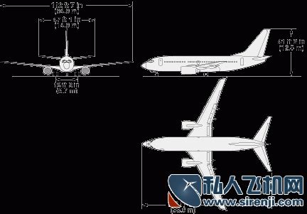 波音B737系列飞机图文详解_私人飞机网