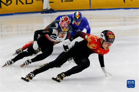 短道速滑——世锦赛：中国队获得男子5000米接力冠军_时图_图片频道_云南网