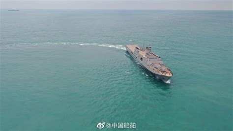 中国出口泰国2万吨两栖舰，完成海试，起名象岛号，纪念海战胜利