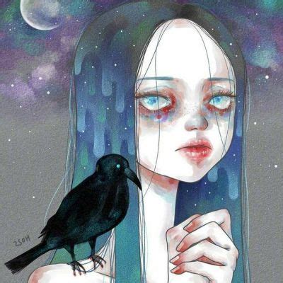 恐怖非主流头像女生